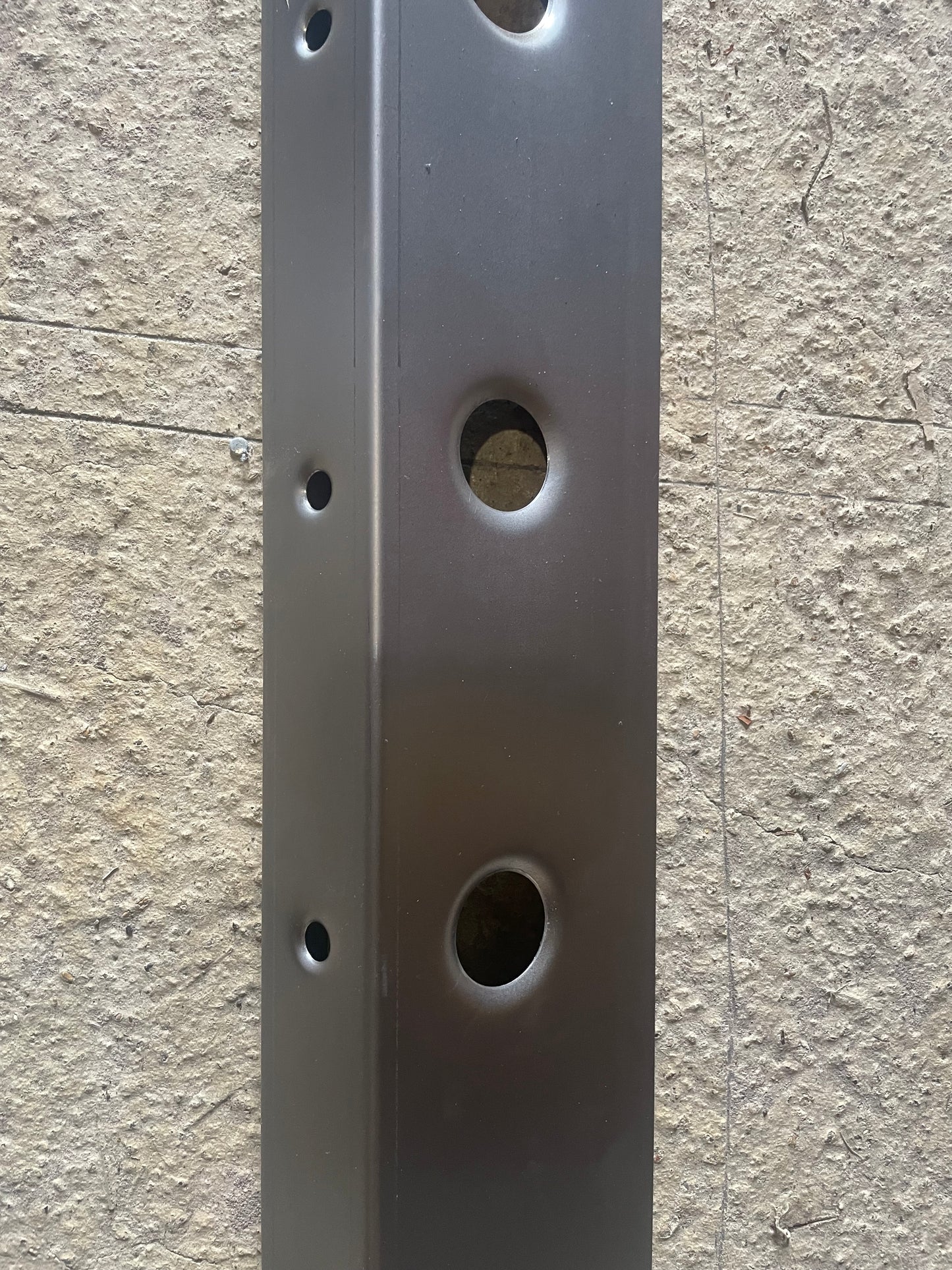 Pair of Side Skirts - swaged holes