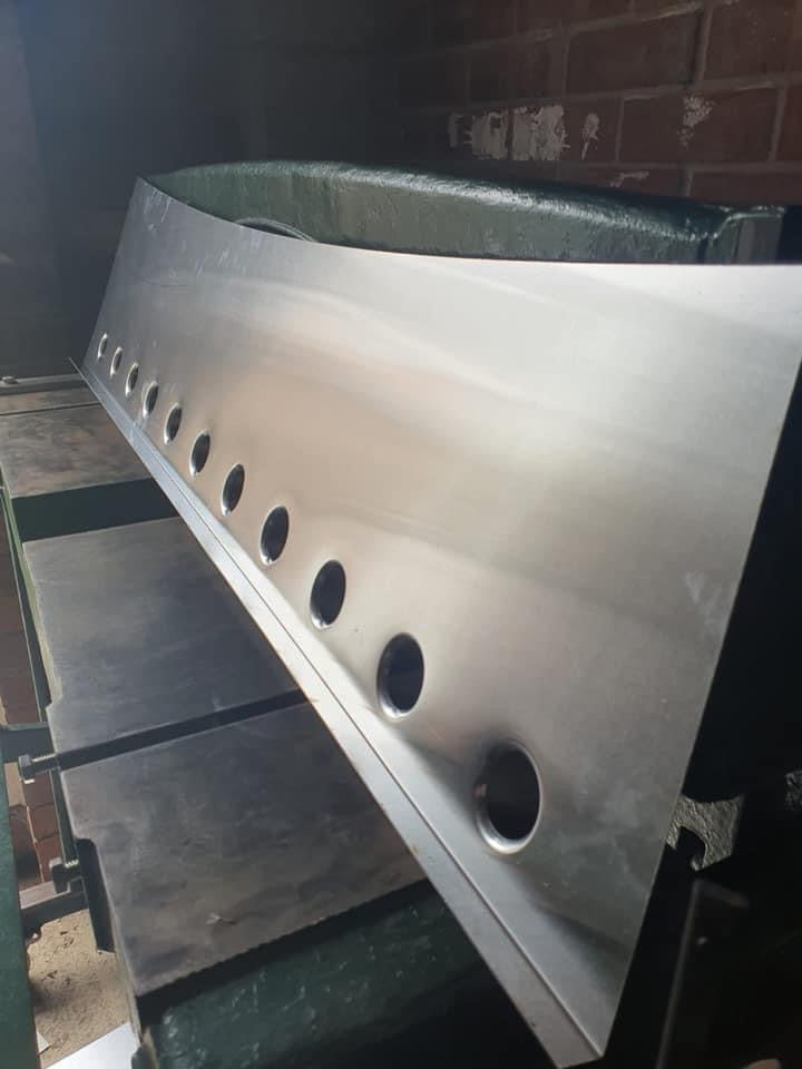 Corsa C Nameboard - Aluminium