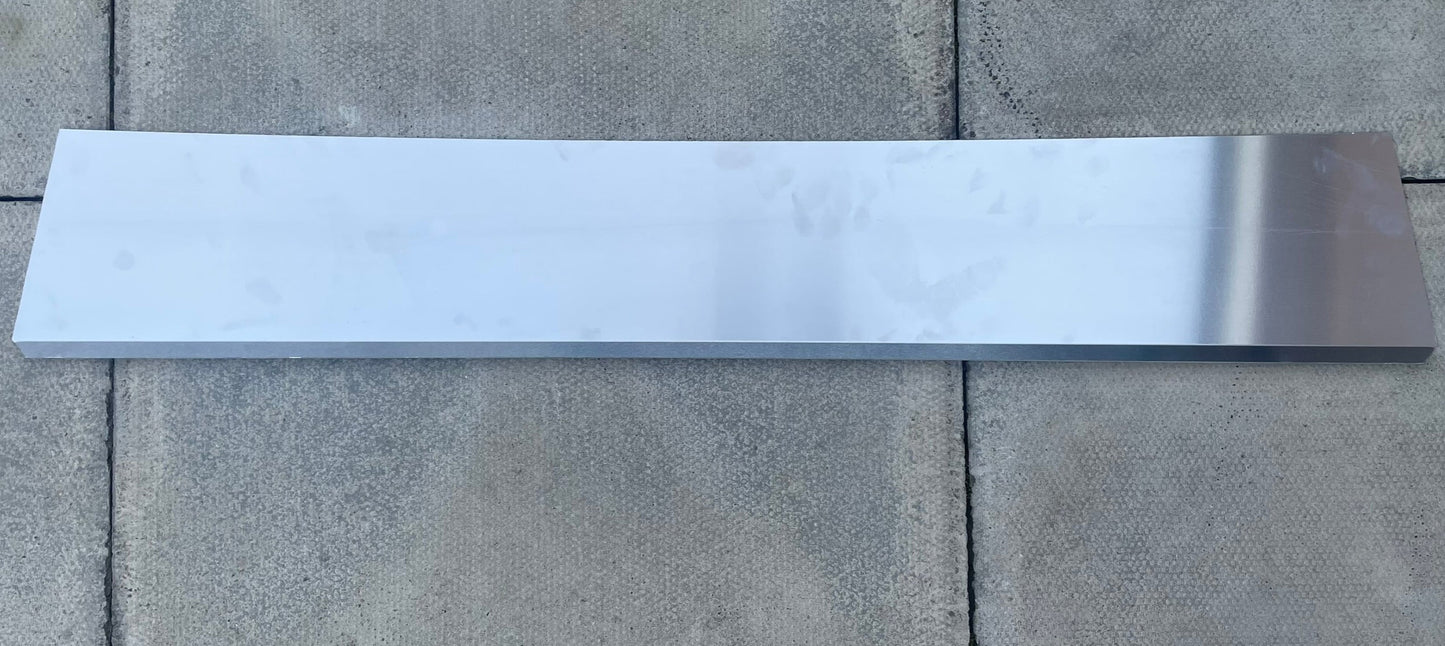 Corsa C Tailgate Visor - Aluminium - no holes