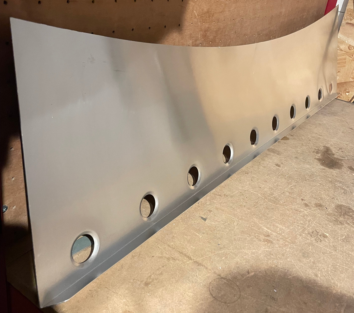 Corsa D Nameboard - Aluminium