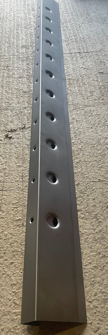 Pair of Side Skirts - swaged holes