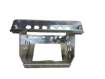 063 Steel Battery Tray - Aluminium