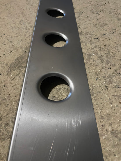 Side Skirts - Pair - one set swaged holes